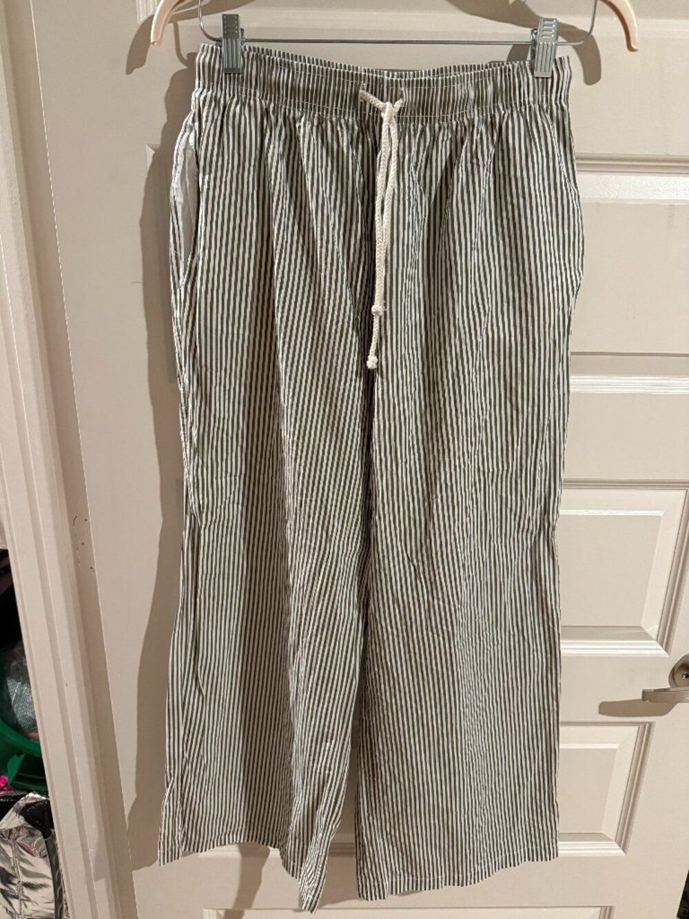 DONNI The Pop Stripe Drawstring Pant - Picture 1 of 3